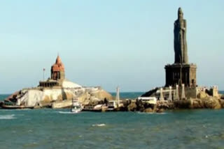 Cloud obscures the rare sight that occurs once a year in Tamil Nadu's Kanyakumari