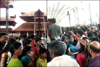 Vishu Celebration Guruvayur temple  വിഷു ദർശനത്തിനായി ഗുരുവായൂര്‍ ക്ഷേത്രത്തിലേക്ക് ഒഴുകിയെത്തിയത് പതിനായിരങ്ങൾ  ഗുരുവായൂര്‍ ക്ഷേത്രത്തില്‍ വിഷു വഴിപാട് ഇനത്തിൽ ലഭിച്ചത് 42 ലക്ഷം  42 lakh received as Vishu offering at guruvayur temple