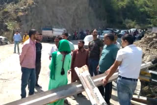 Accidents on the Gumbar bridge of Solan