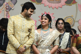 Ramoji Rao's granddaughter Brahiti's wedding, see wedding photos