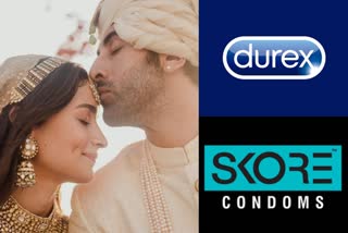 condom brands wishes for Alia Ranbir wedding  Durex india wishes for Alia Ranbir wedding  Skore and Manforce congratulated Alia Ranbir wedding  Alia Bhatt Ranbir Kapoor wedding  ranlia wedding  ആലിയ ഭട്ട് രൺബീർ കപൂർ വിവാഹം  രൺലിയ വിവാഹം  ആലിയ രൺബീർ വിവാഹത്തിന് ആശംസകളുമായി കോണ്ടം ബ്രാൻഡുകൾ  ആലിയ രൺബീർ വിവാഹത്തിന് ആശംസകളുമായി ഡ്യൂറെക്സ് കോണ്ടം ബ്രാൻഡ്  ആലിയ രൺബീർ വിവാഹത്തിന് ആശംസകളുമായി സ്കോർ കോണ്ടം ബ്രാൻഡ്  ആലിയ രൺബീർ വിവാഹത്തിന് ആശംസകളുമായി മാൻഫോഴ്‌സ് കോണ്ടം ബ്രാൻഡ്  ഹം നാ രഹേൻ ജോ ഫൺ തോ നഹിൻ ഹേ  Hum naa rahein jo Fun toh nahin hai