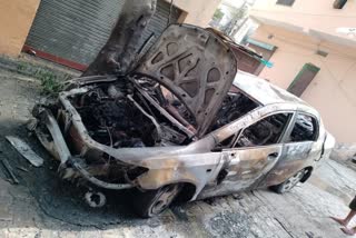 The Burning Car in Panipat