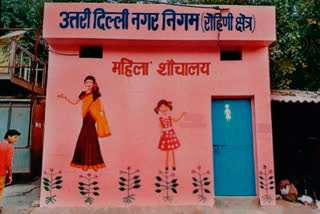 all markets of delhi will be given pink toilet facility for women