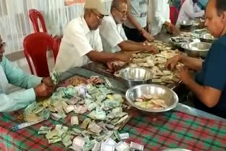 Millions of rupees offered at Maa Bamleshwari temple