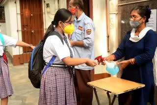 Schools across Delhi-NCR have sprung into action following a spike in Covid cases and are taking various measures, including frequent sanitisation, to restrict the spread of the virus to a minimum and thus avoid shutdown of the campus