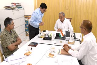 CM Gehlot holds meeting with officials of ERCP