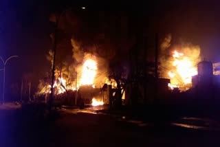 fire in sonipat factory