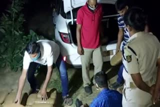 special drive by police for ganja smuggling in subarnapur