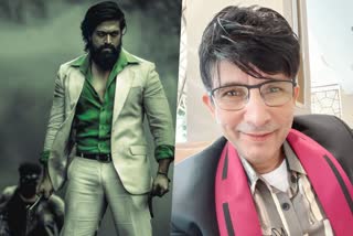 KRK negative comments on KGF 2  കെജിഎഫ്‌ 2 മൂന്ന്‌ മണിക്കൂര്‍ പീഡനം  ട്വീറ്റുമായി കെആര്‍കെ  KRK tweet