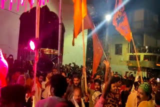 Muslim community showered love in the Hanuman jayanti procession