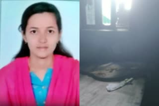 laptop explodes while charging  woman injured after laptop explodes  work from home accident  ലാപ്ടോപ് പൊട്ടിത്തെറിച്ചു  ചാർജ് ചെയ്യുന്നതിനിടെ ലാപ്ടോപ് പൊട്ടിത്തെറിച്ചു  യുവതിക്ക് പൊള്ളലേറ്റു