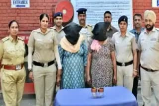 lady thief arrested in chandigarh