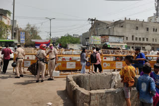 stone pelting again in jehangirpuri