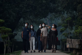 Haryana Health Minister Anil Vij said in view of the rise in Covid cases over the past a few days in Gurugram, the wearing of a mask has been made compulsory there and three other districts of Faridabad, Sonipat and Jhajjar