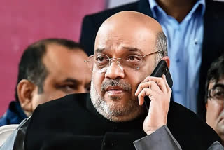 Union Minister Amit Shah Consulted bjp activist Saiganesh family on the phone