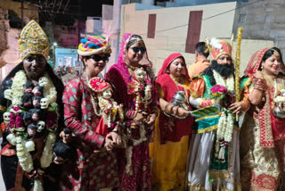 Dhinga Gavar worship in Jodhpur
