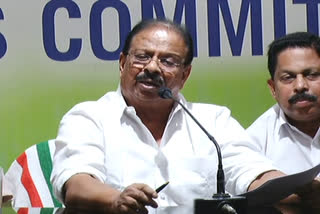 Congress membership campaign yet to reach the target says k kudhakaran