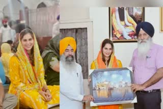 ram charan langar seva at golden temple  ram charan hots langar at golden temple  ram chrana wife upasana at golden temple  Ram Charan hosts langar Seva at Golden Temple after RRR success  Ram Charan anആർആർആർ വിജയം ആഘോഷമാക്കി രാംചരണും ഭാര്യയുംd wife Upasana  സുവർണ ക്ഷേത്രത്തിൽ ലംഗാർ സേവ നടത്തി രാം ചരൺ  ലങ്കാർ സേവ നടത്തി രാം ചരൺ ഉപാസന  ആർആർആർ സിനിമ  RRR movie success  ഉപാസന രാം ചരൺ അമൃത്‌സർ സുവർണ ക്ഷേത്രത്തിൽ