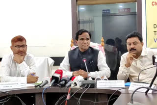 press meet of Raosaheb Dadarao Danve at Barpeta