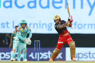 Faf du Plessis innings, Bangalore vs Lucknow, RCB innings score, RCB score, RCB vs LSG scorecard