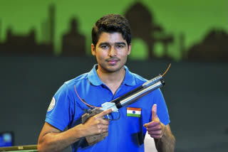 Saurabh Chaudhary wins, Saurabh Chaudhary wins gold, Saurabh Chaudhary win shooting trials, Indian shooting updates