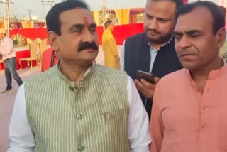 MP Home Minister Narottam Mishra