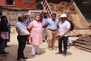 cabinet-minister-premchand-agrawal-inspected-the-uttarakhand-niwas-under-construction-in-delhi