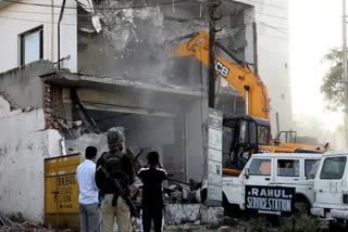 North Delhi Municipal Corporation Anti-Encroachment Drive