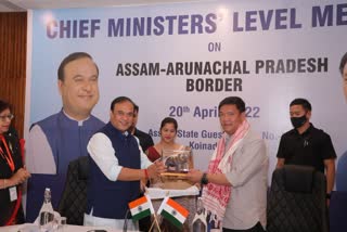 CM of Assam and Arunachal meet over border dispute in Guwahati