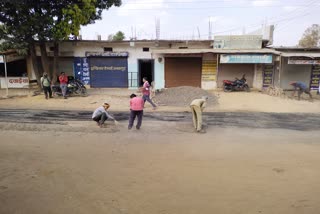 जनकपुर मुख्य मार्ग की मरम्मत शुरू