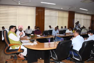 Drinking water department review meeting