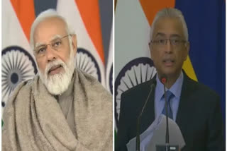 Prime Minister Narendra Modi on Wednesday held a meeting with his Mauritian counterpart Pravind Kumar Jugnauth here and discussed bilateral cooperation in many sectors