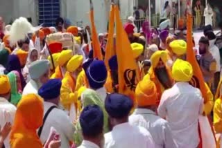 Nagar Kirtan dedicated to the birth anniversary of Shri Guru Tegh Bahadur Ji