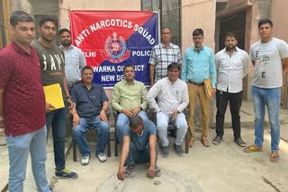 African drug smuggler arrested in Mohan Garden area heroin worth two crore seventy lakhs recovered