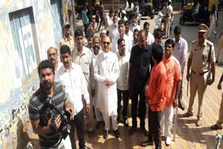 State Minority Commission president Abdul Ajeem visited Hubli