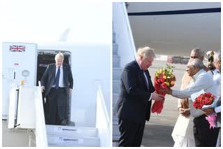 UK PM Boris Johnson in India