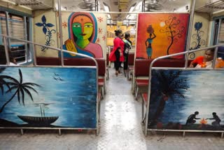 Local Trains Painting