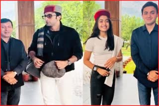 Ranbir Kapoor And Rashmika Mandanna In Manali