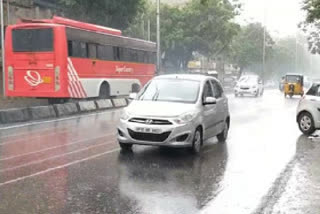 Rain in Hyderabad