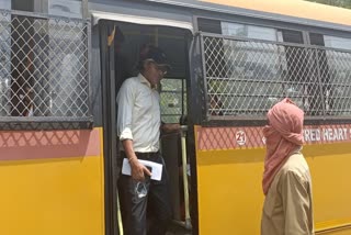 school buses in Ranchi