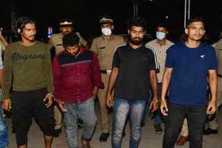 RSS worker Srinivasan murder  Four arrested  ആർ.എസ്.എസ് പ്രവര്‍ത്തകന്‍ ശ്രീനിവാസൻ കൊലപാതകം  നാല് പേർ അറസ്റ്റിൽ