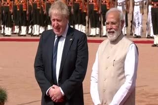 Boris Johnson Modi Meeting