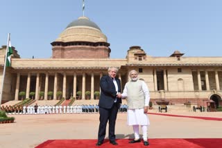 Boris Johnson meets Narendra Modi