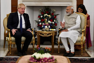 Boris Johnson PM Modi