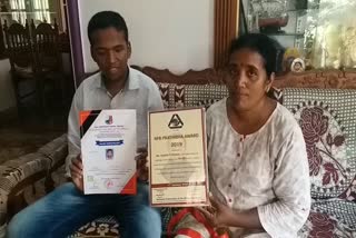 specially abled student anvith will get gold medal in Mangalore university