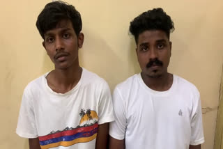 MDMA Thrissur two persons arrested  MDMA in Thrissur  തൃശ്ശൂരില്‍ എം.ഡി.എം.എ വില്‍പ്പന  എം.ഡി.എം.എ വില്‍പ്പനക്കിടെ രണ്ടുപേര്‍ പിടിയില്‍