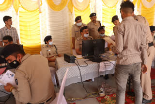 police constable recruitment started in Una