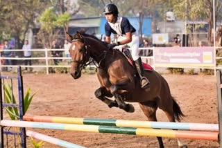 National Equestrian Championship  Meerut  राष्ट्रीय घुड़सवारी चैंपियनशिप  मेरठ  आरवीसी सेंटर एवं कॉलेज  भारतीय घुड़सवारी महासंघ  खेल समाचार  RVC Center & Colleges  Equestrian Federation of India  Sports News