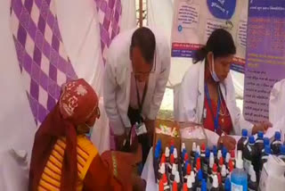 health fair organized in Sahiya