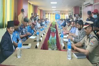 India-Nepal officials meeting